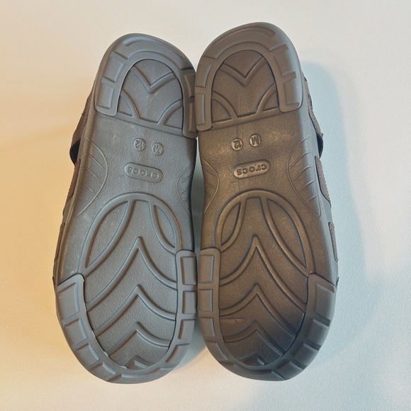 Crocs Mens Yukon Fisherman‎ Sandals Brown Size 12 main image 7